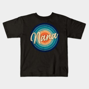 Personalized Name Nana Classic Styles Birthday Anime Kids T-Shirt